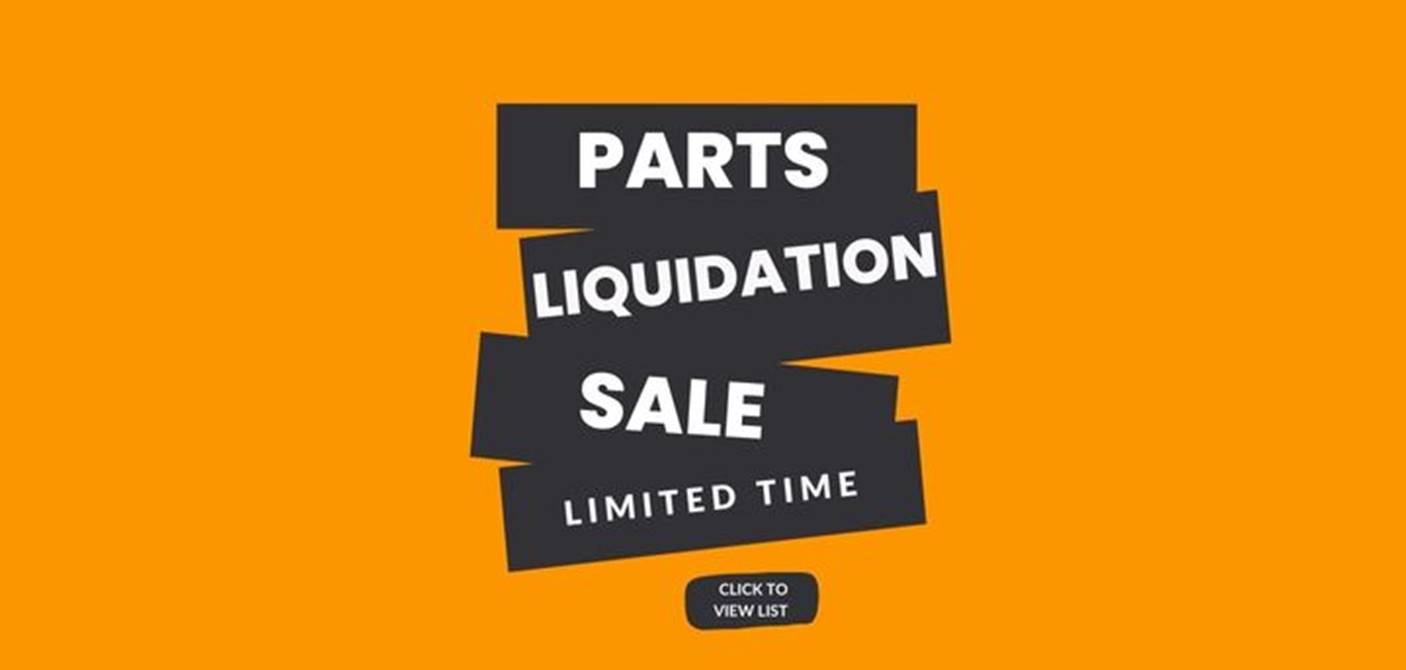Parts Liquidation Sale